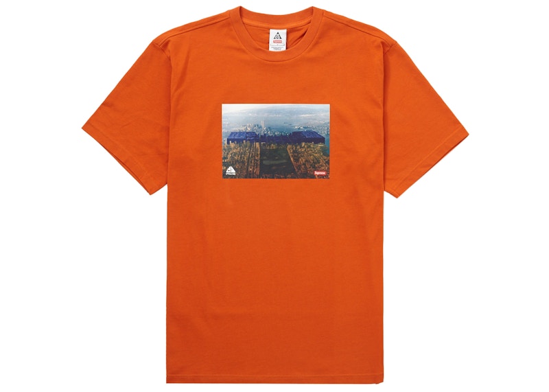 Supreme Nike ACG Grid Tee Oranje