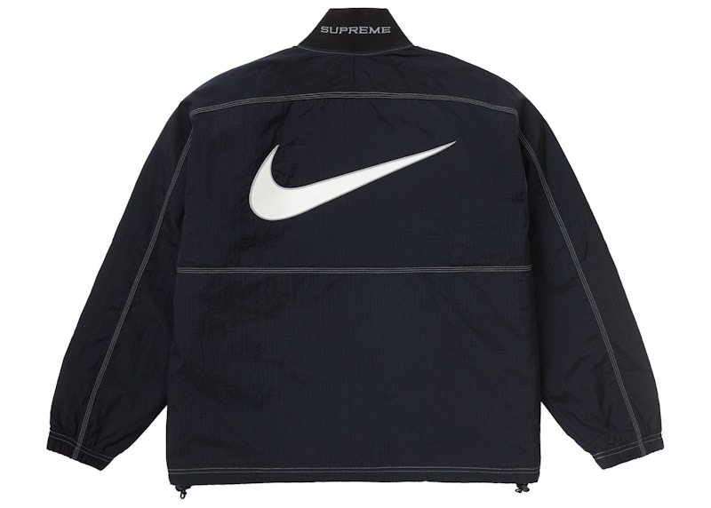 Supreme Nike Ripstop Pullover Zwart