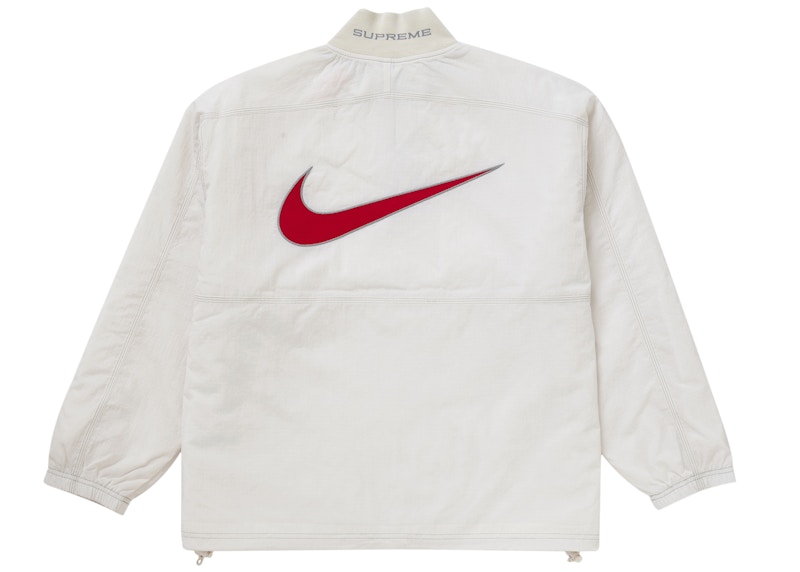 Supreme Nike Ripstop Pullover Wit