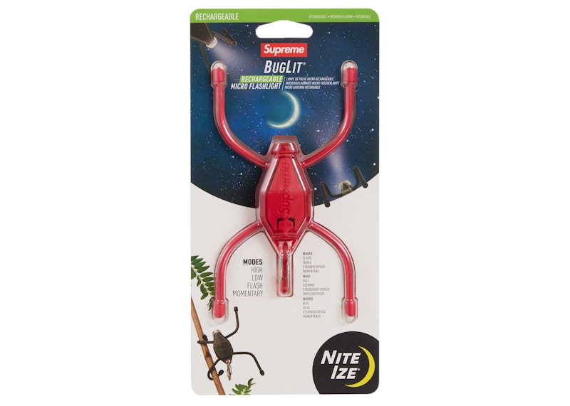 Supreme Nite Ize Buglit Rood