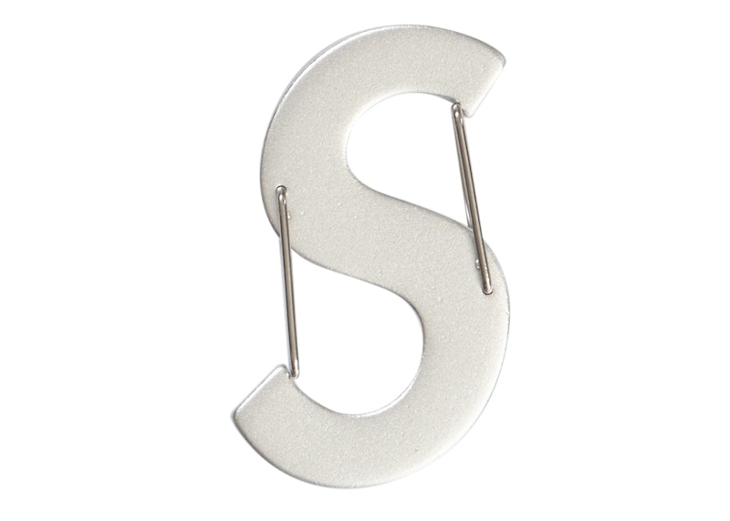 Supreme Nite Ize S Logo Keychain Zilver
