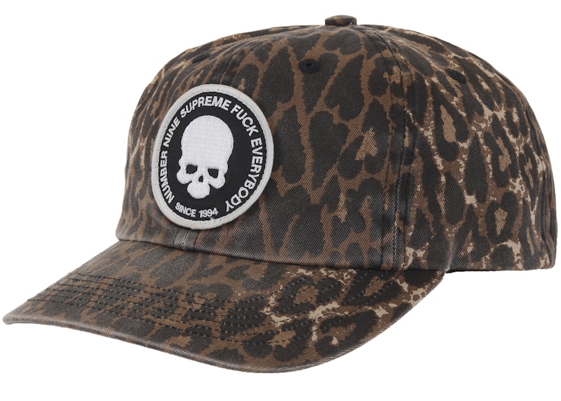 Supreme Number ine 6-Panel Leopard Print