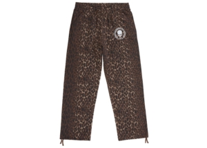 Supreme Number ine Drawstring Sweatpant Leopard Print