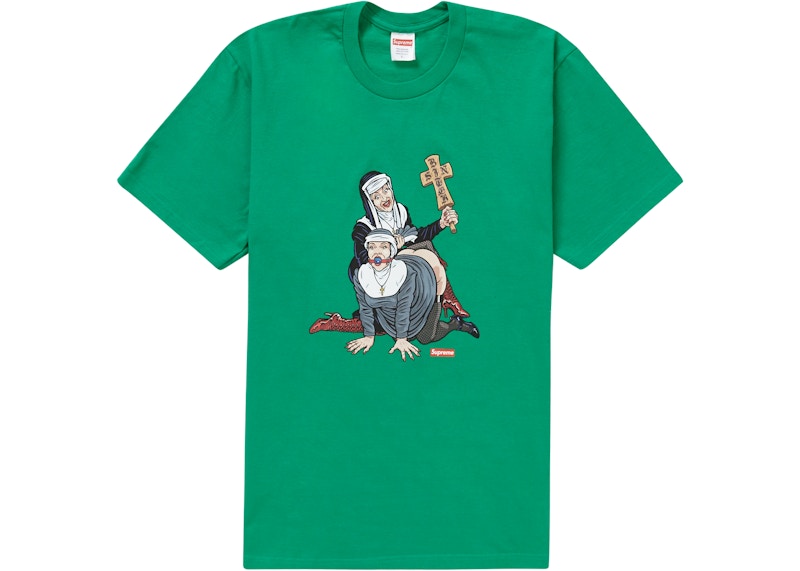 Supreme Nuns Tee Groen