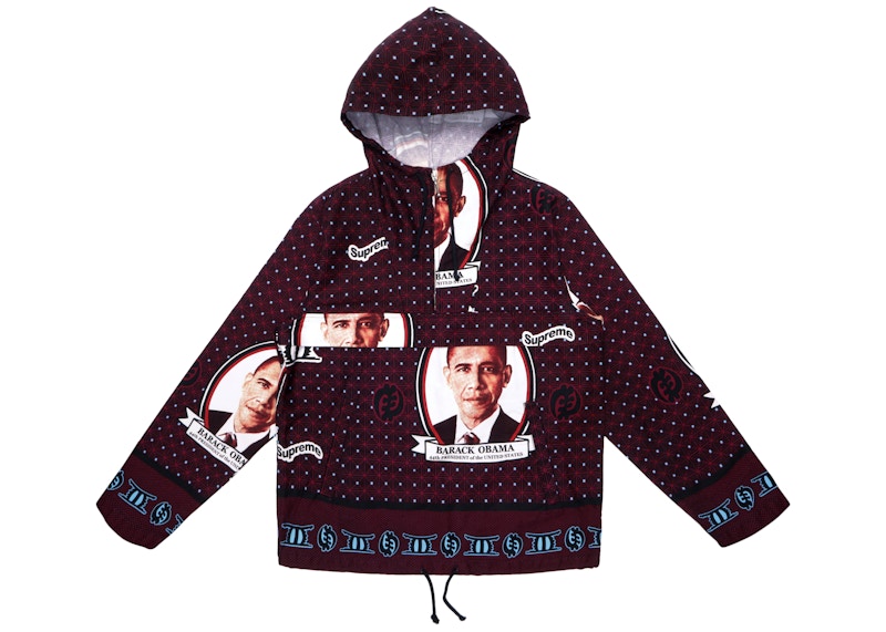 Supreme Obama Anorak Rood