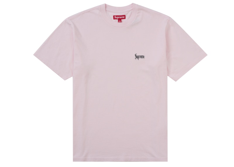 Supreme Old English Tee Light Roze