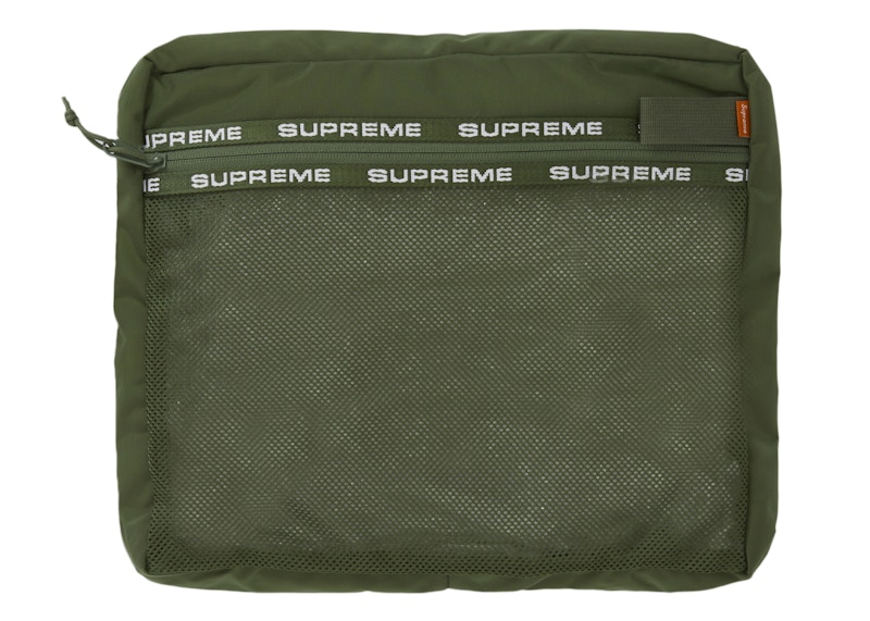 Supreme Organizer Pouch Set Olijf