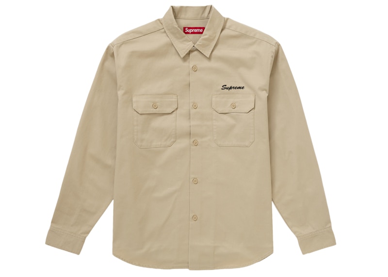 Supreme Our Lady Work Shirt Creme