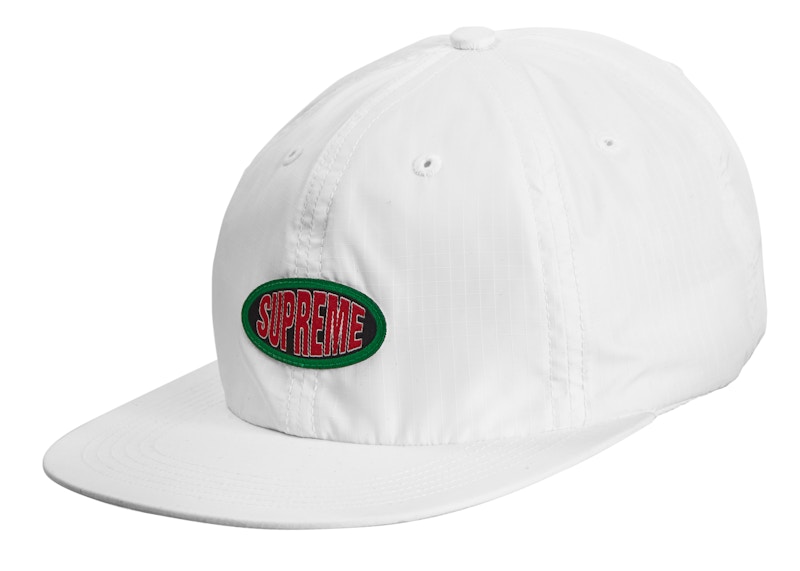 Supreme Oval Label 6-Panel Wit