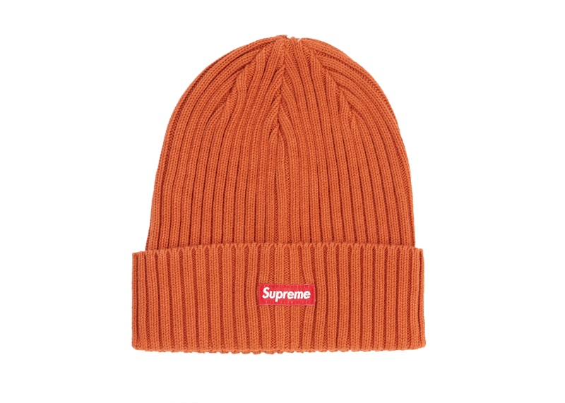 Supreme Overdyed Beanie Oranje