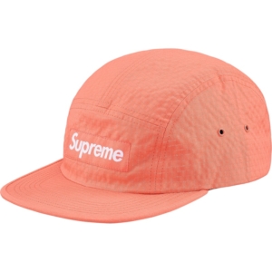 Supreme Overdyed Ripstop Camp Cap Peach