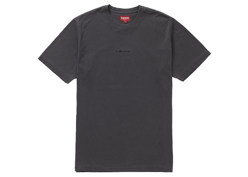 Supreme Overdyed Tee Zwart