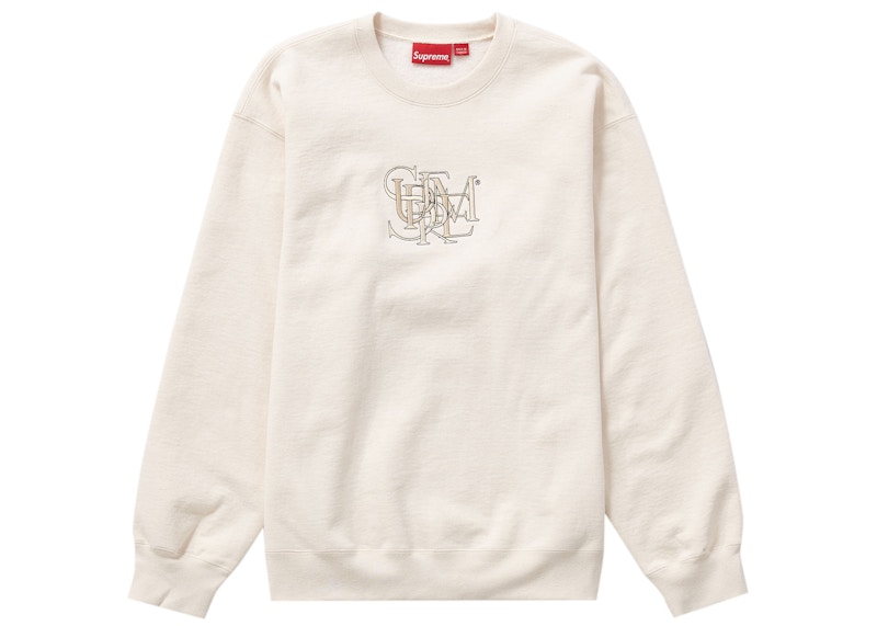 Supreme Overlap Crewneck Natural