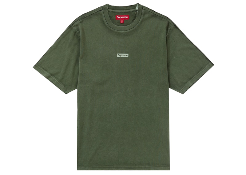 Supreme Overprint Small Box S/S Top Groen