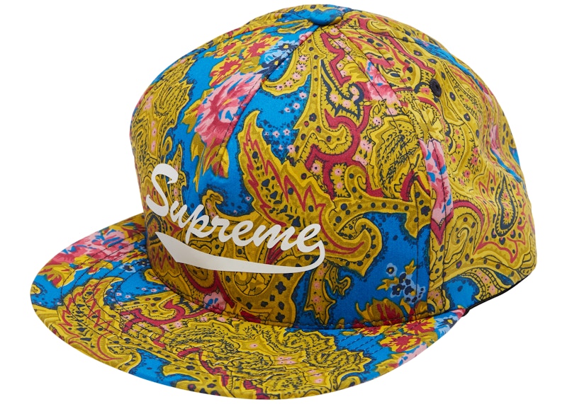 Supreme Paisley 5-Panel Blauw