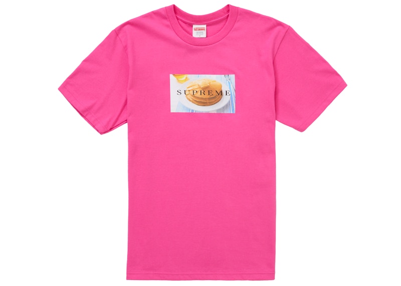 Supreme Pancakes Tee Fuchsia Paars