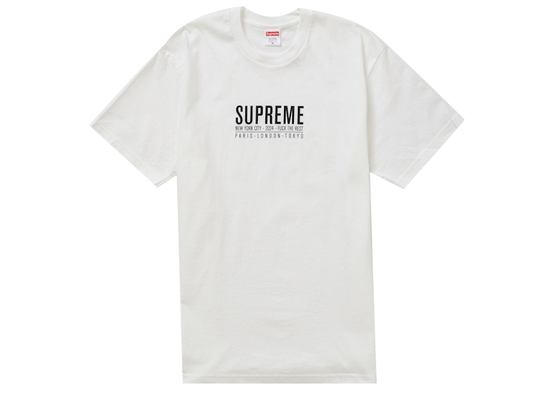 Supreme Paris Tee Wit