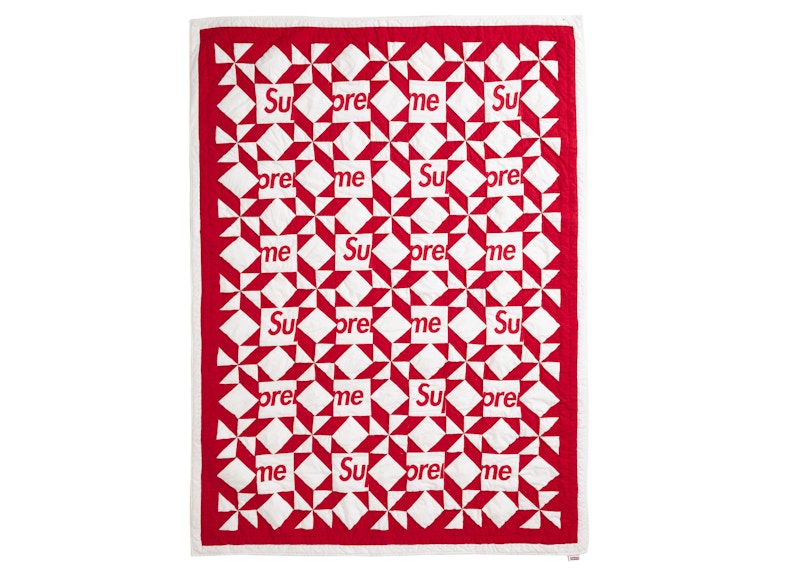 Supreme Patchwork Quilt Rood