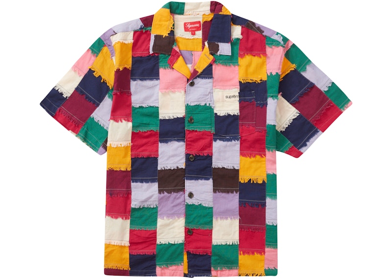Supreme Patchwork Shirt Multicolor
