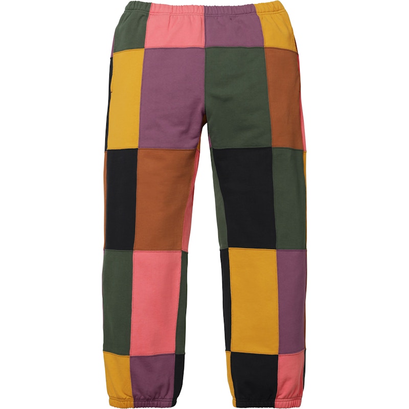 Supreme Patchwork Sweatpant Zwart
