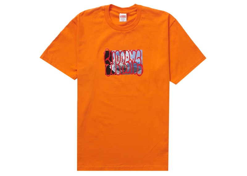Supreme Payment Tee Oranje