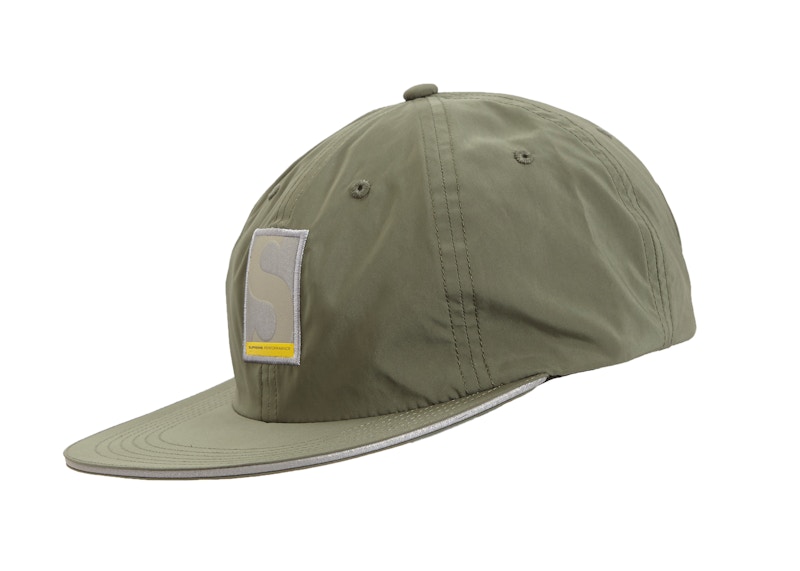 Supreme Performance Nylon 6-Panel Olijf