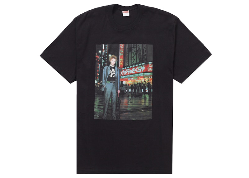 Supreme PiL Live In Tokyo Tee Zwart