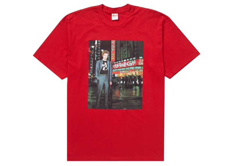 Supreme PiL Live In Tokyo Tee Rood
