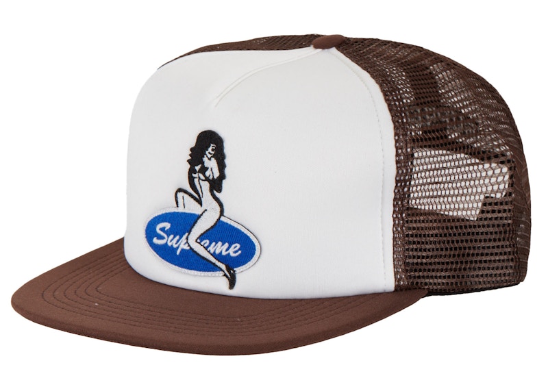 Supreme Pin Up Mesh Back 5-Panel Bruin