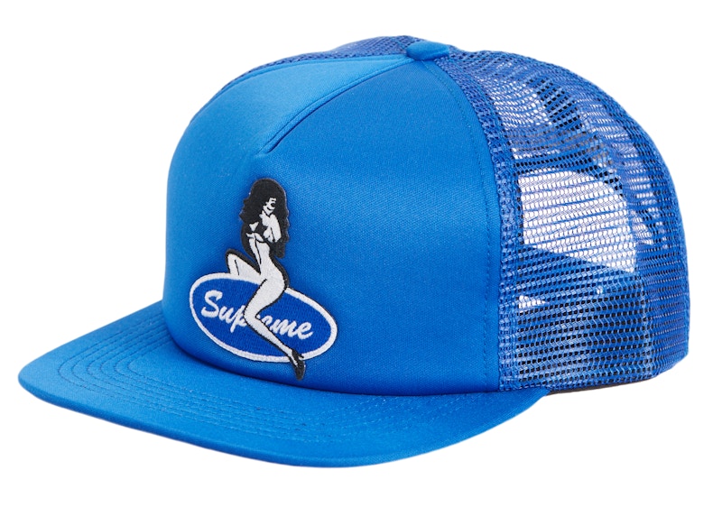 Supreme Pin Up Mesh Back 5-Panel Royal Blauw