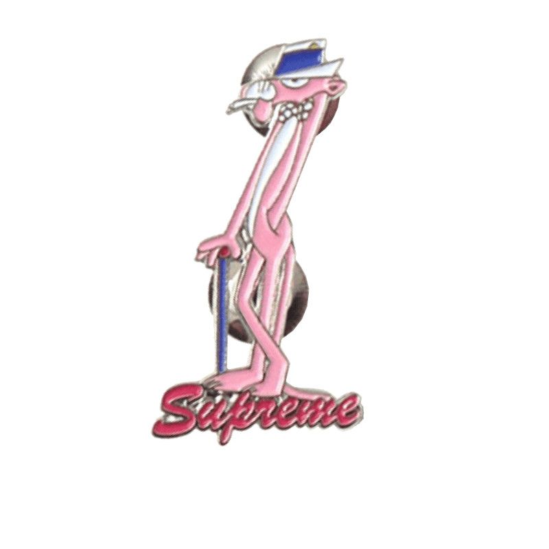 Supreme Panther Pin Zilver