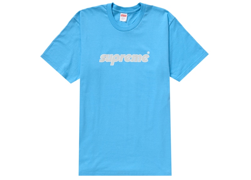 Supreme Pinline Tee Bright Blauw