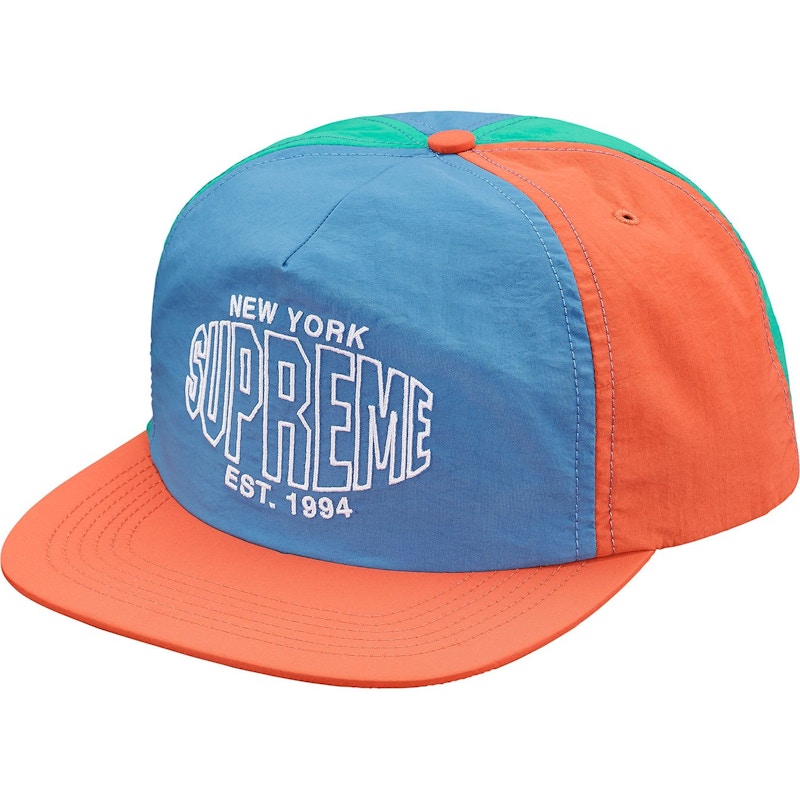Supreme Pinwheel Nylon 5-Panel Blauw