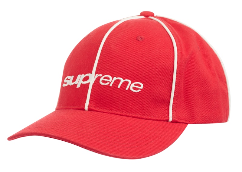 Supreme Piping 6-Panel Rood