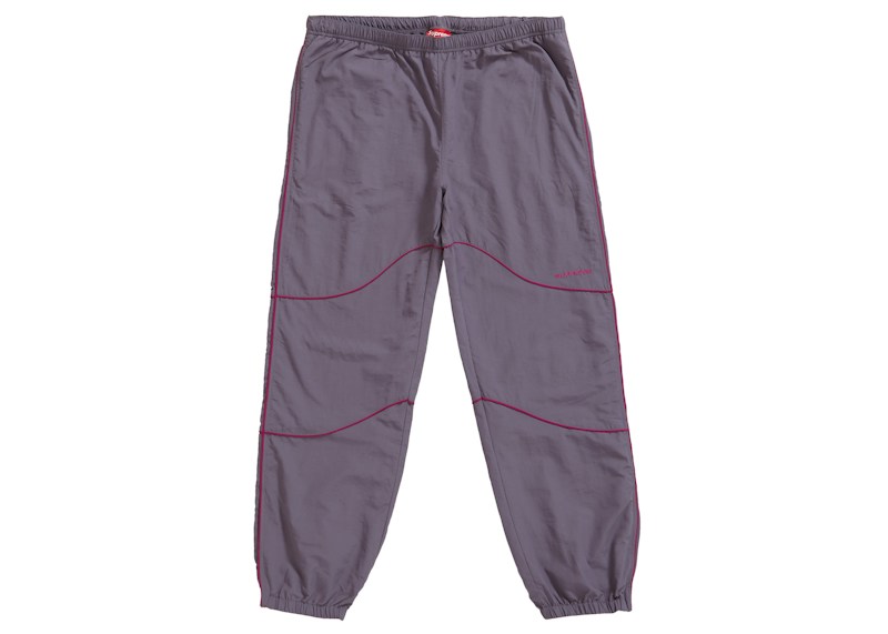 Supreme Piping Track Pant Grijs