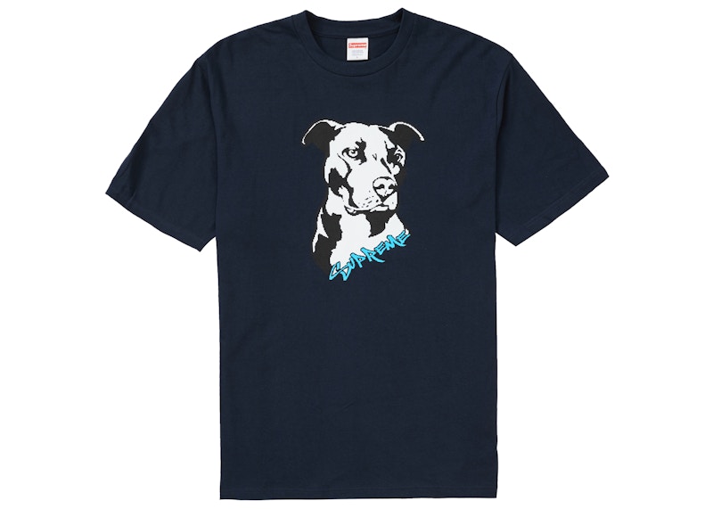 Supreme Pitbull Tee Blauw