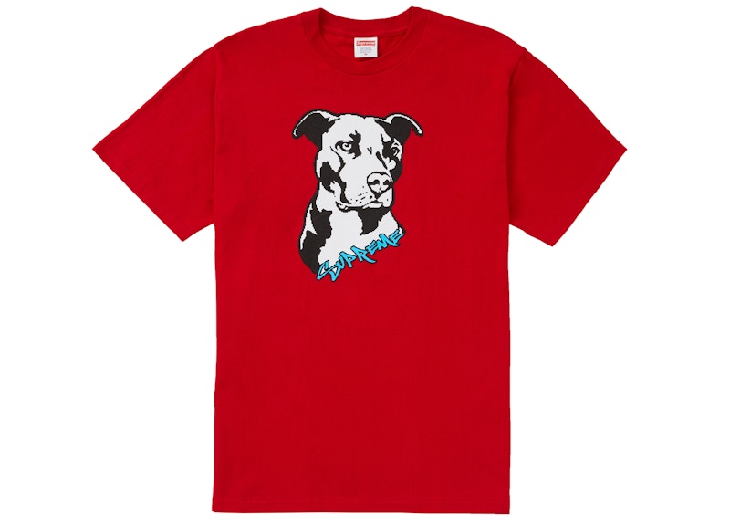 Supreme Pitbull Tee Rood