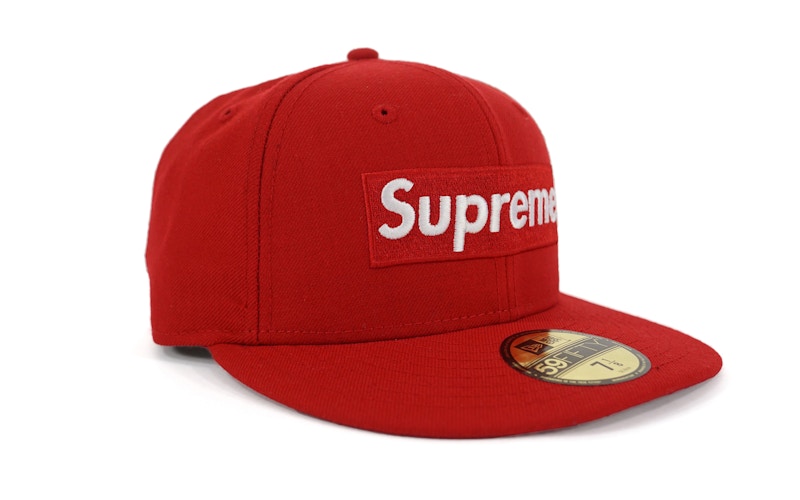 Supreme Playboy Box Logo New Era Cap Rood
