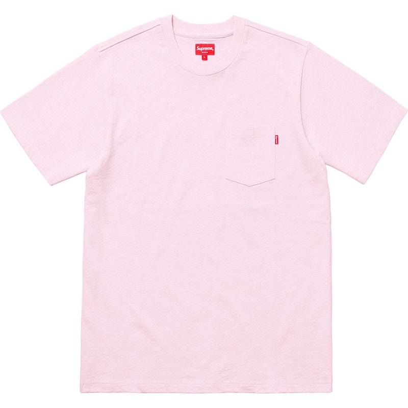 Supreme Pocket Tee Light Paars
