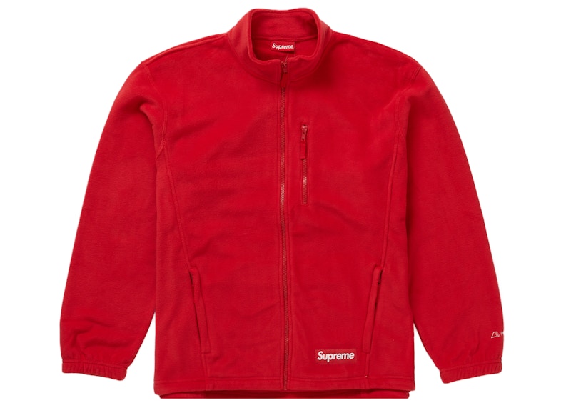 Supreme Polartec Zip Jacket Rood