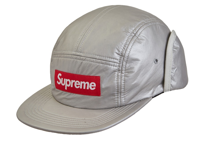 Supreme PrimaLoft Earflap Camp Cap Zilver