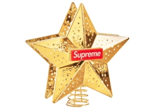 Supreme Projecting Star Tree Topper Goud