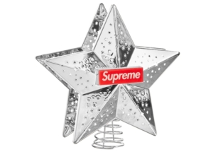 Supreme Projecting Star Tree Topper Zilver