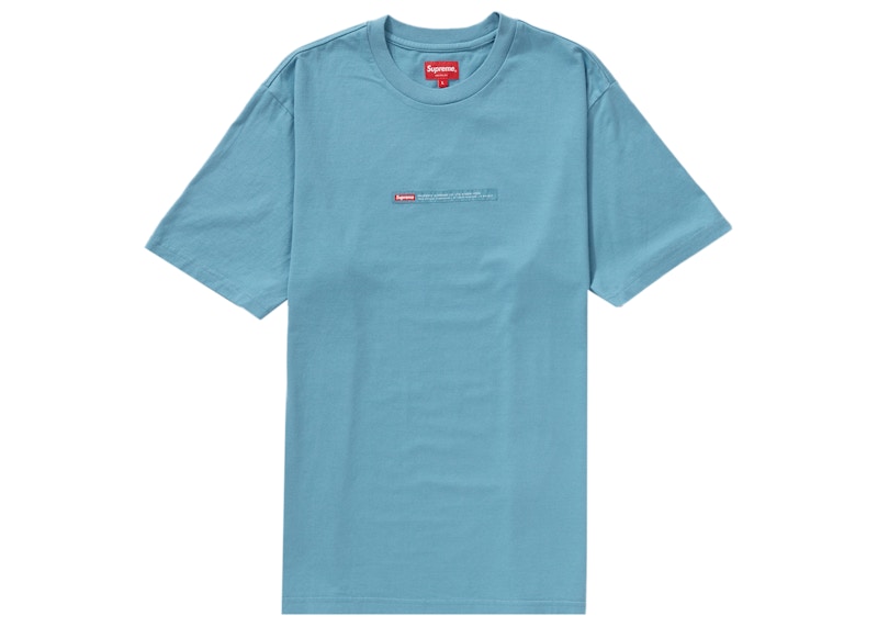 Supreme Property Label S/S Top Slate Light Sage