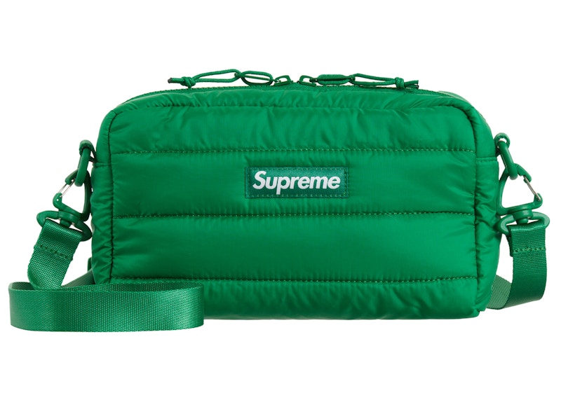 Supreme Puffer Side Bag Groen