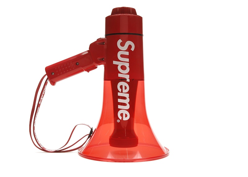 Supreme Pyle Waterproof Megaphone Rood