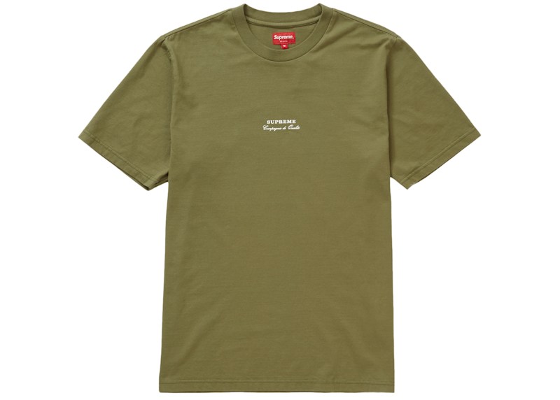 Supreme Qualite Tee Olijf