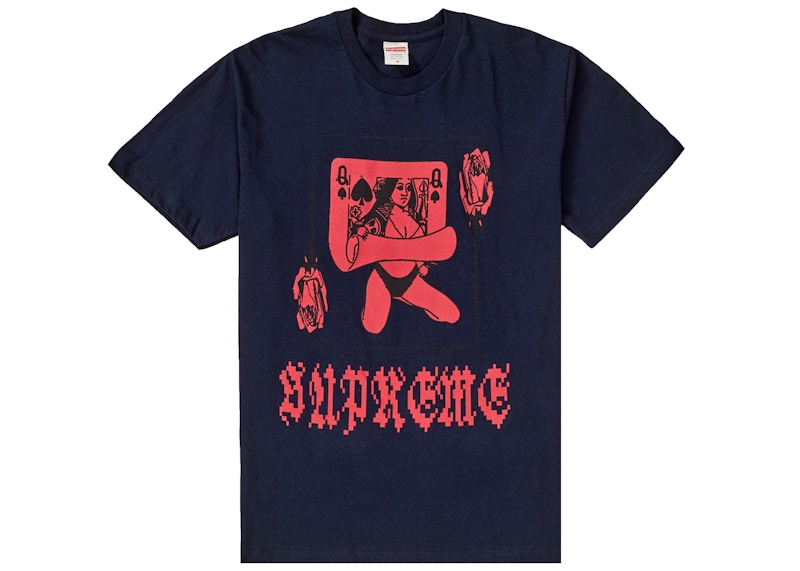 Supreme Queen Tee Blauw