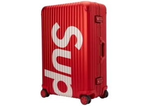 Supreme RIMOWA Topas Multiwheel 82L Rood