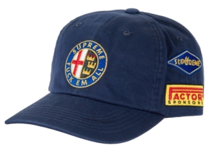 Supreme Racing 6-Panel Blauw